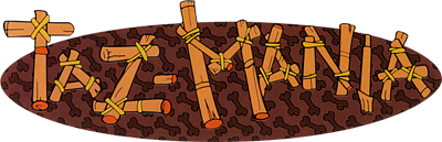 Taz Mania logo for Sega Master System